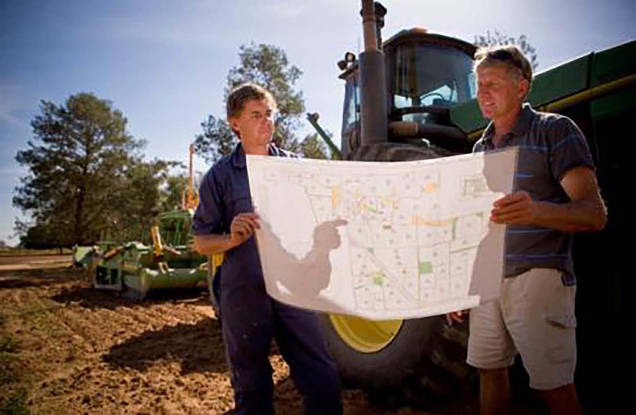 Using a property map, whether hand drawn or from an aerial photograph, will help in planning your integrated weed management program. Source: DEPI Victoria